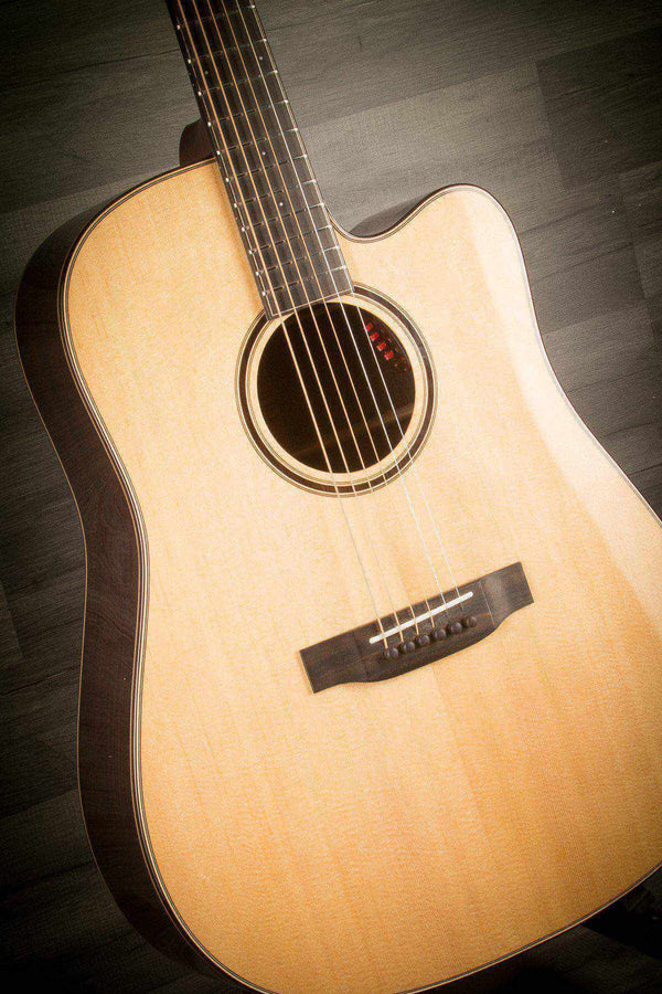 Auden Artist Series - Colton Rosewood & Spruce Cut Away - MusicStreet