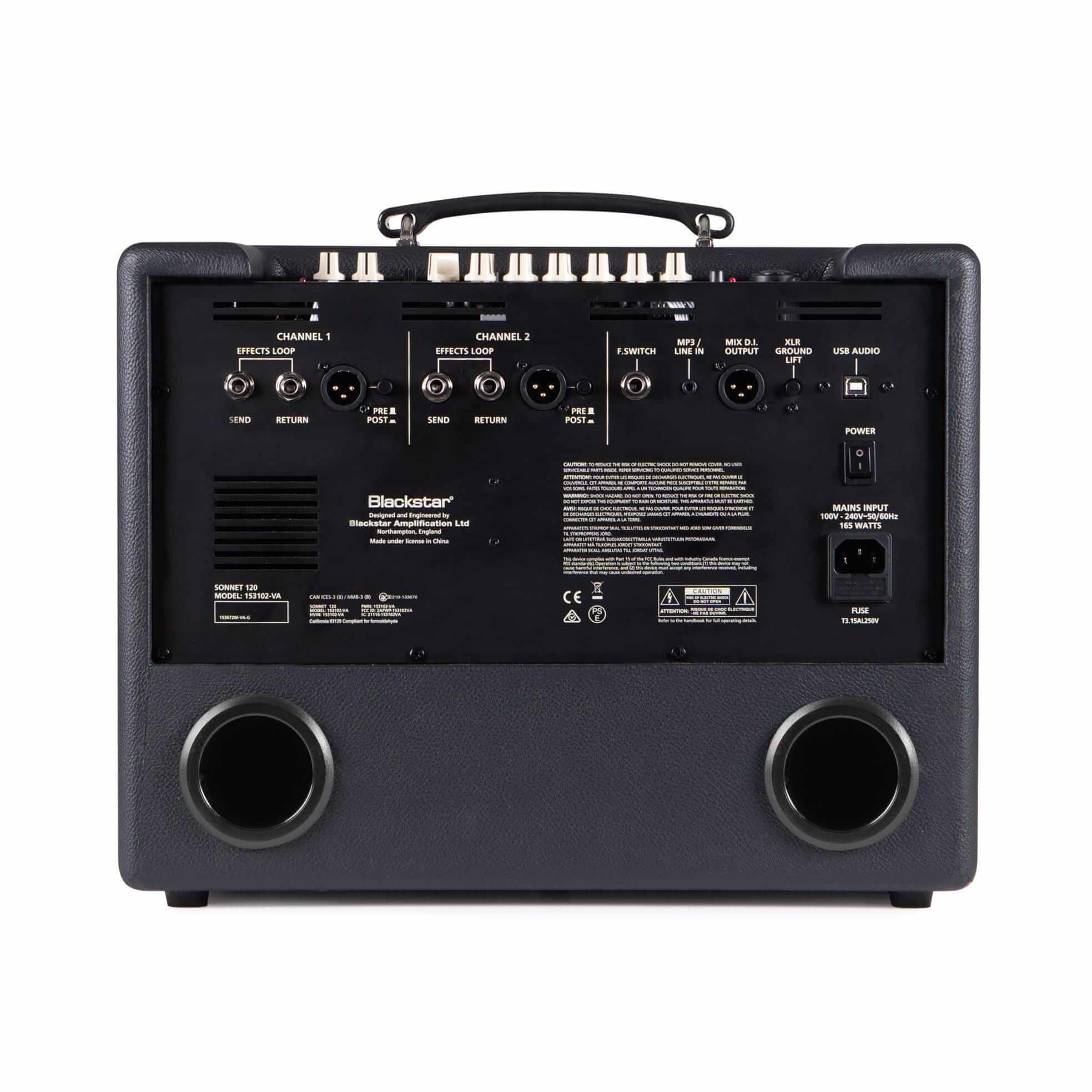Blackstar Guitar Amplifier - Sonnet 120 Acoustic Combo