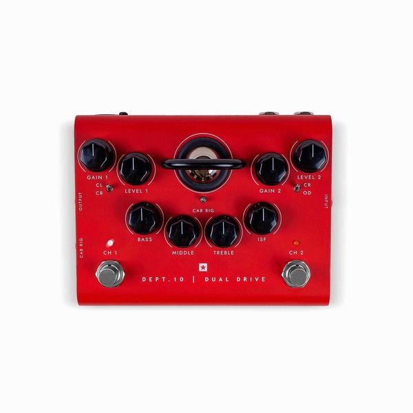 Blackstar Effects Blackstar - DEPT 10 Dual Drive- VALVE POWERED DUAL DRIVE PEDAL