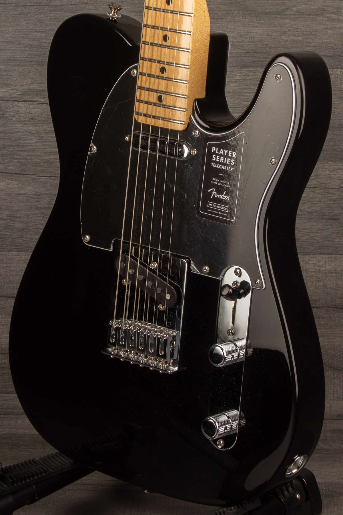 Fender Player Series Telecaster Black, Maple Neck