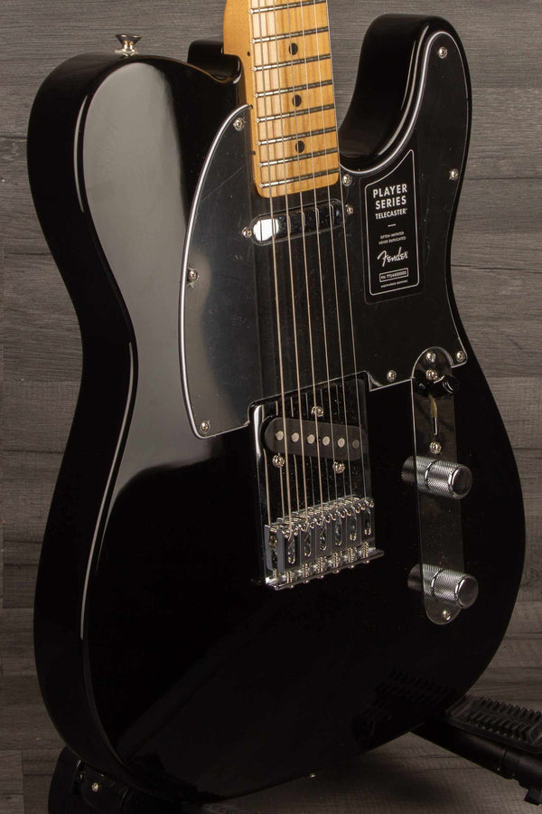 Fender Player Series Telecaster Black, Maple Neck - MusicStreet