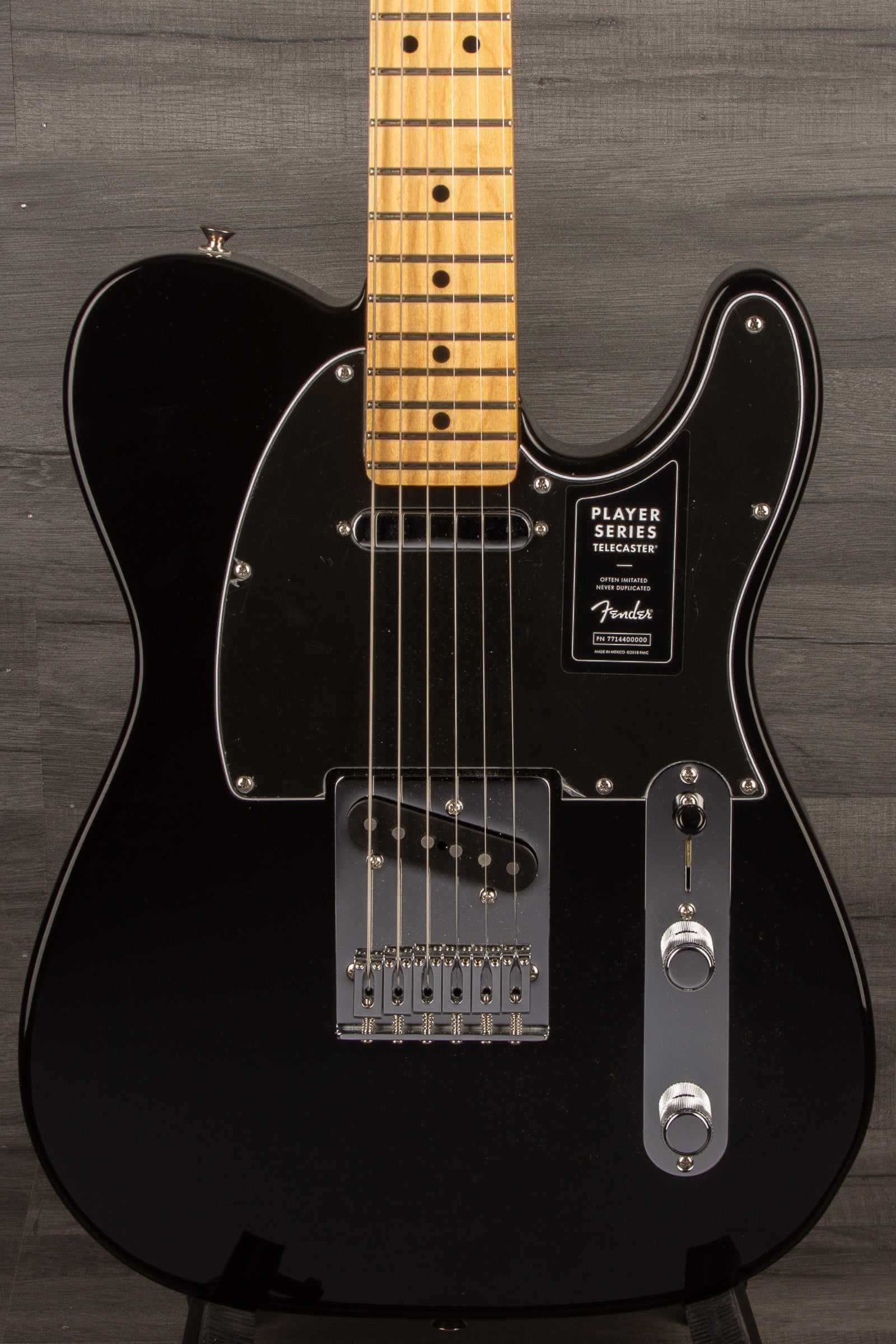 Fender Player Series Telecaster Black, Maple Neck