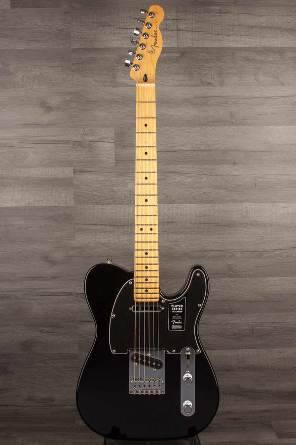 Fender Player Series Telecaster Black, Maple Neck - MusicStreet