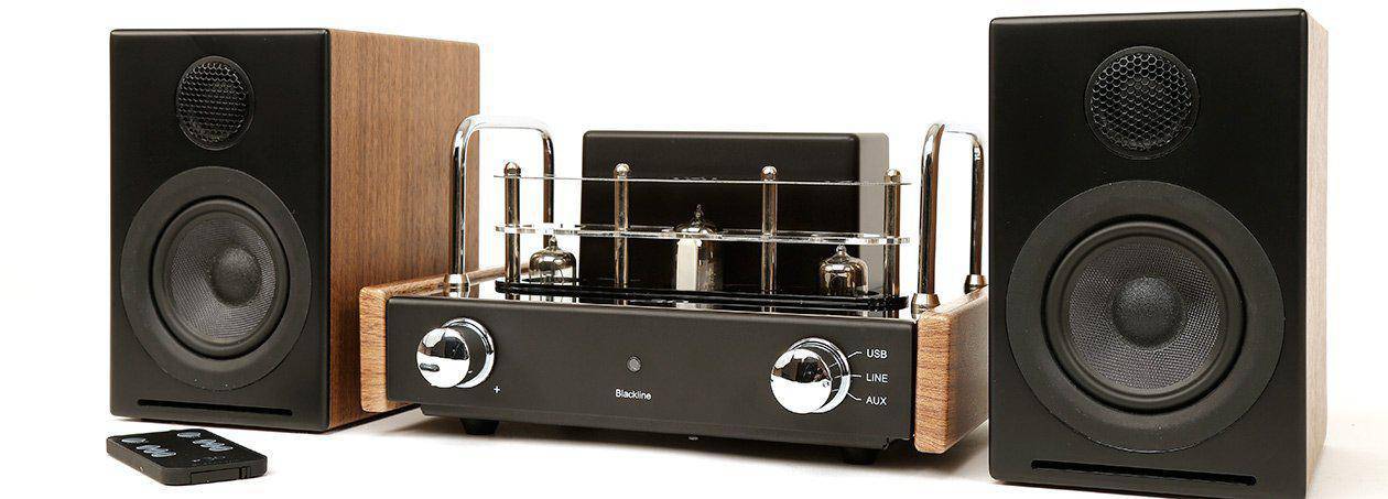 Blue Aura V30I Hybrid Valve Amplifier / Speaker System