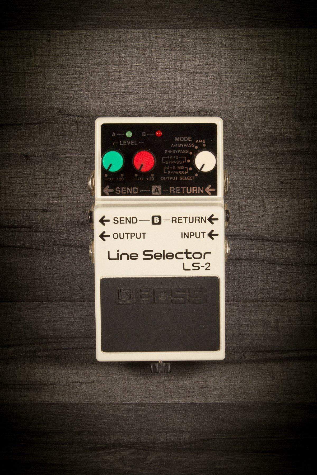 【今週末限定のお値引き】【新品・未使用】BOSS LS-2 アンプ・エフェクターセール品》BOSS / LS-2 Line Selector