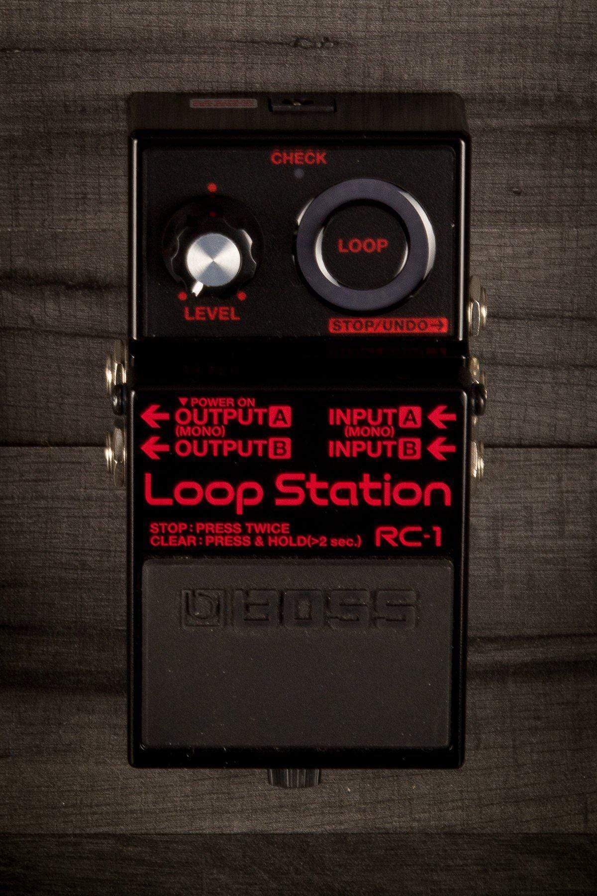 USED - Boss RC-1 Loop Station - Black