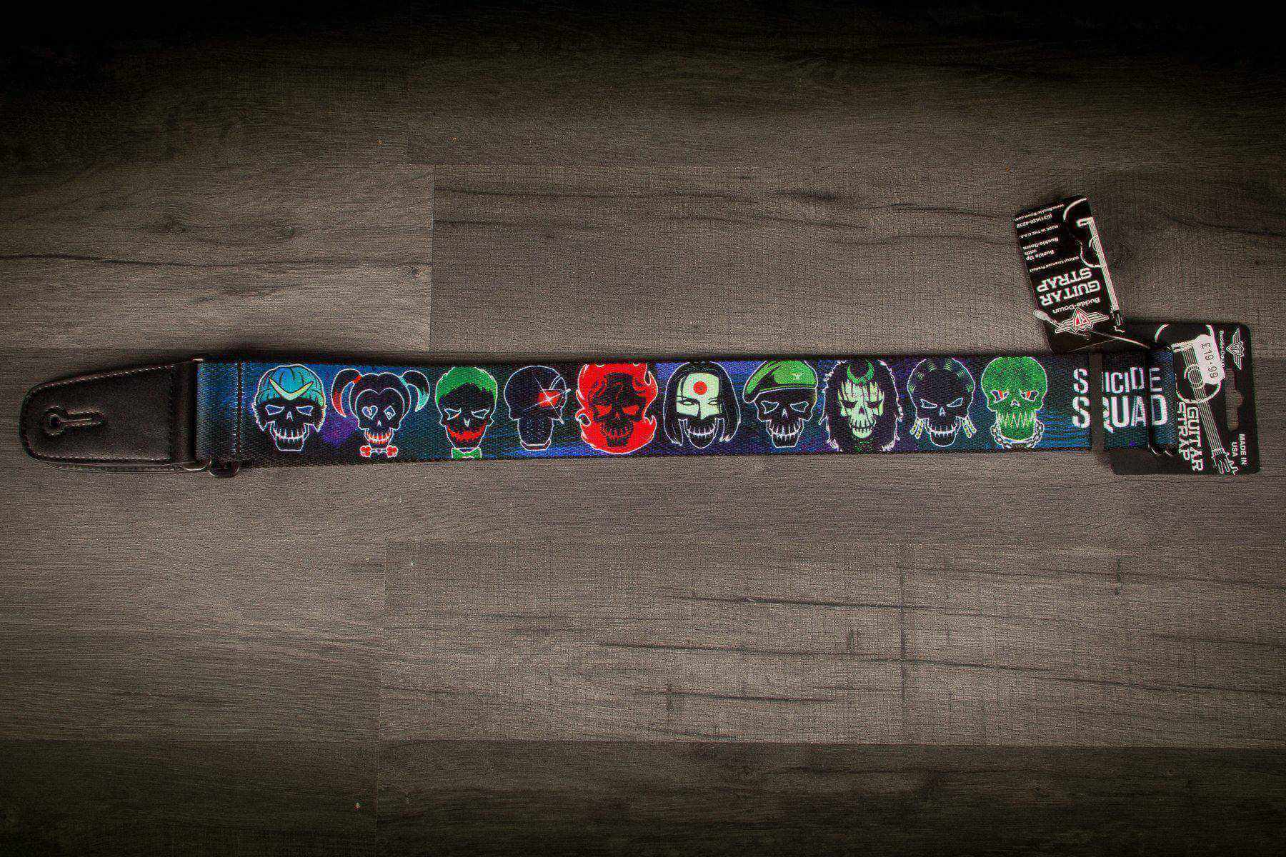 Buckle Down Suicide Squad Guitar Strap