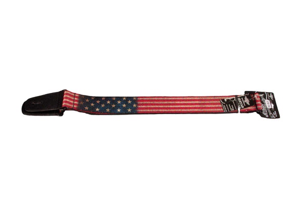 Buckle Down Vintage Usa Flag Guitar Strap