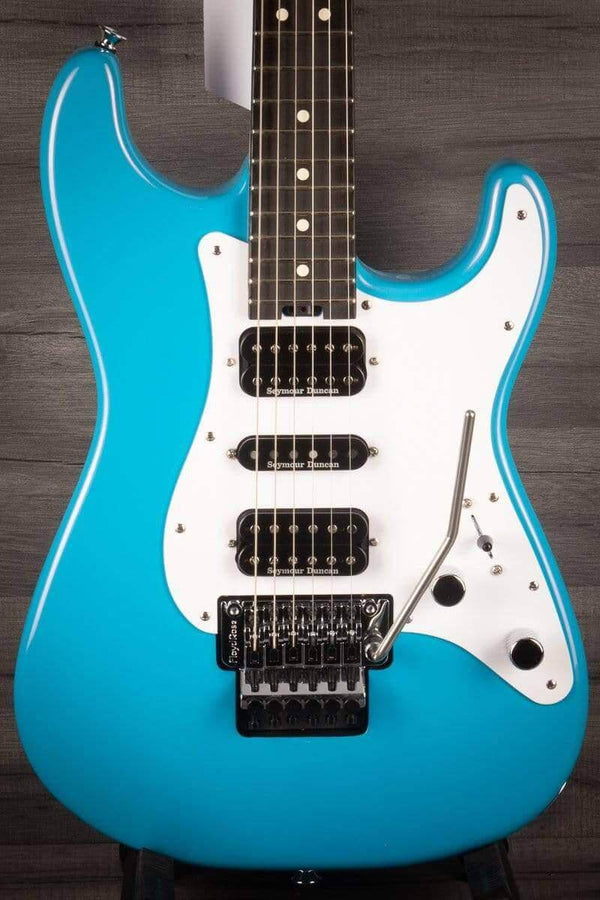 Charvel Electric Guitar USED Charvel - Pro-Mod So-Cal Style 1 HSH FR E, Ebony Fingerboard, Robin's Egg Blue