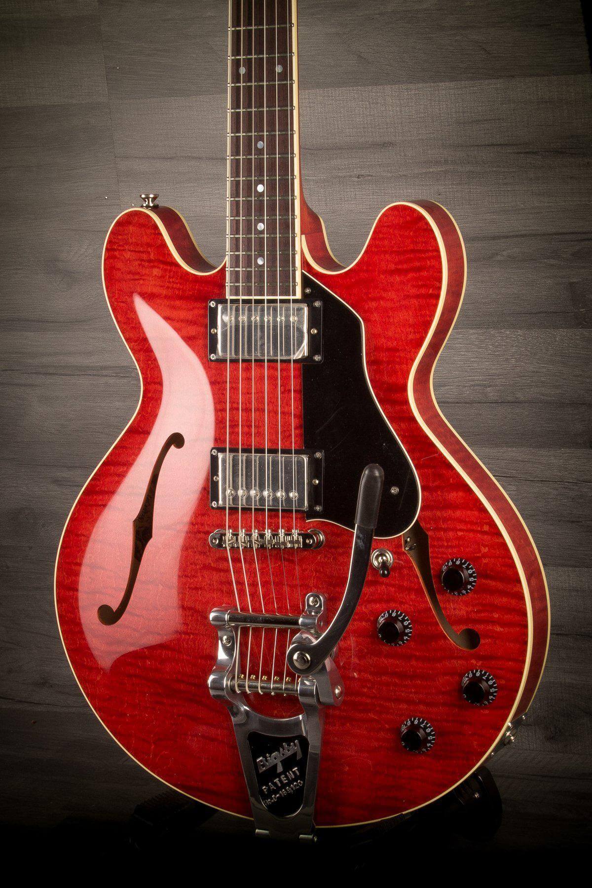Collings Electric Guitar Collings I-35 59 Faded Cherry Bigsby