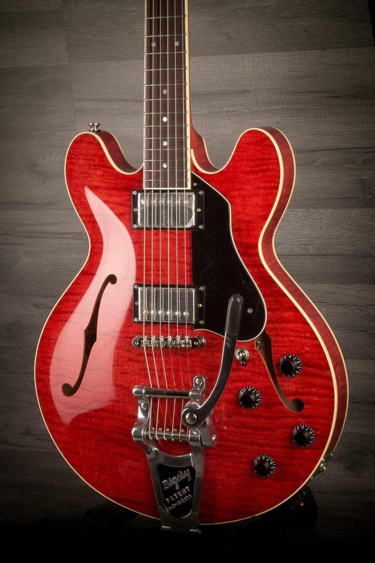 Collings I-35 '59 Electric Guitar - Faded Cherry, Bigsby