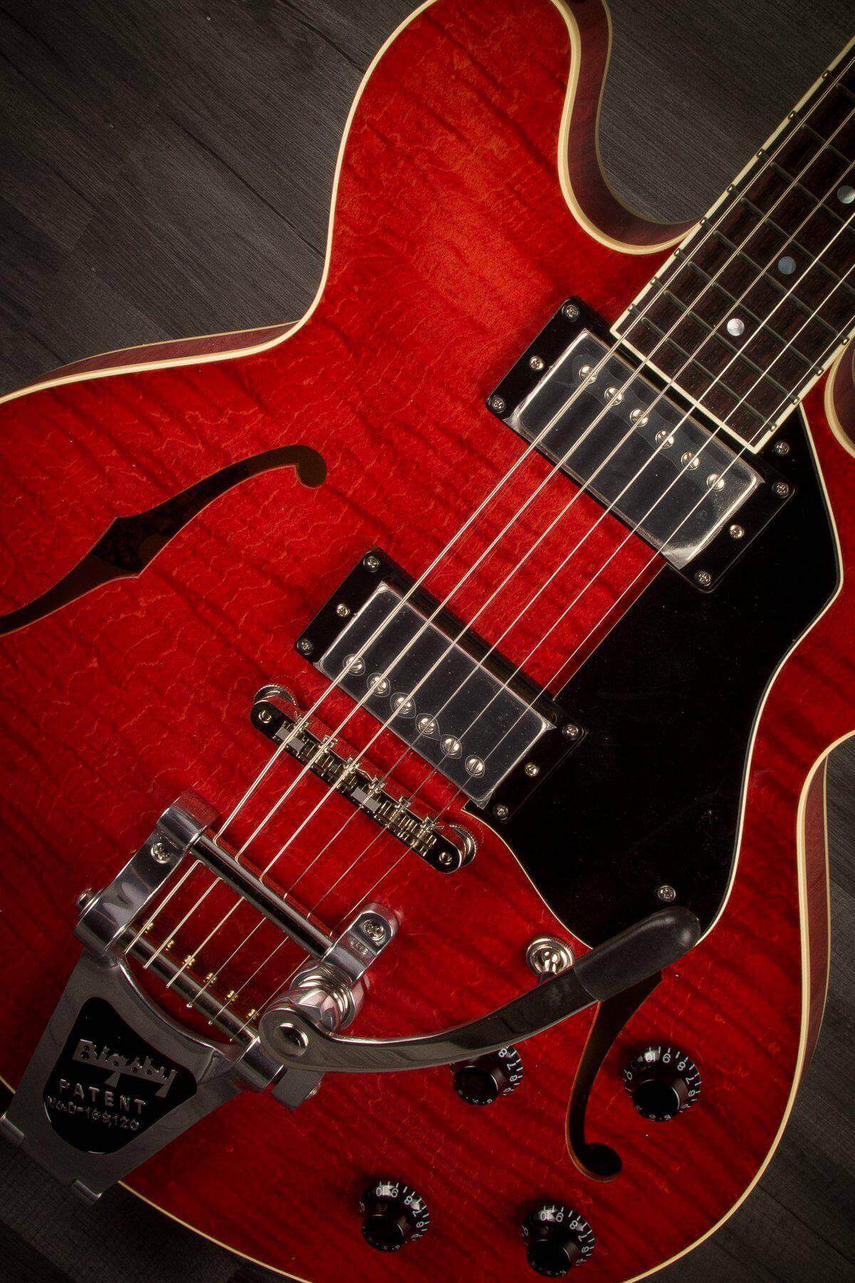 Collings Electric Guitar Collings I-35 59 Faded Cherry Bigsby