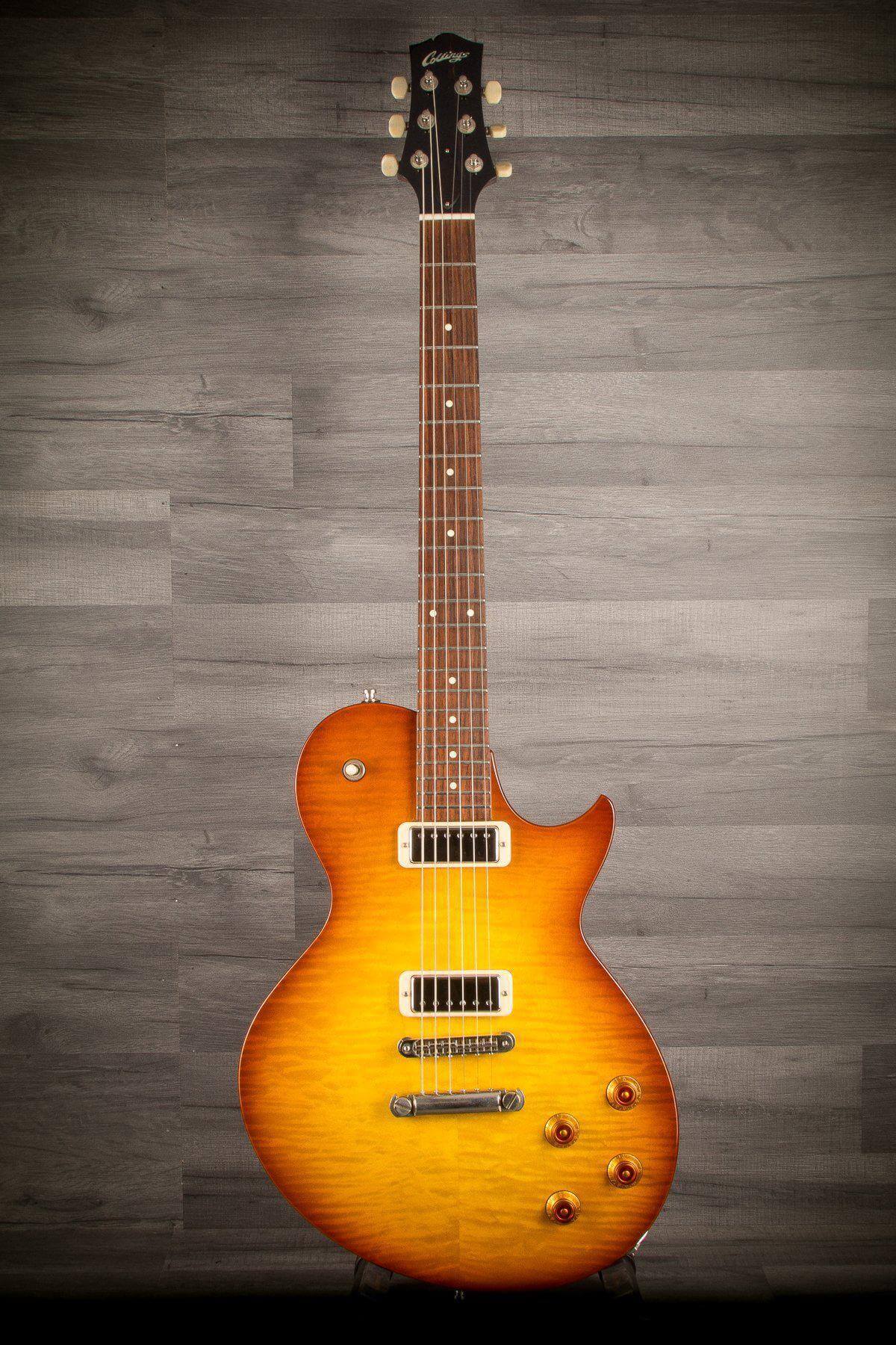 USED - Collings 360 Mini Humbuckers, Iced Tea Sunburst #3609066