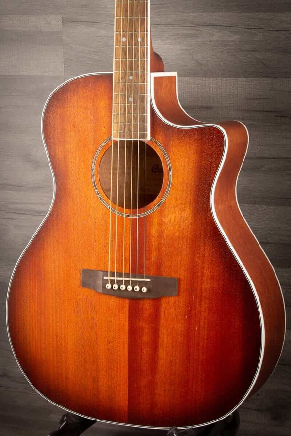 Cort GA MEDX Mahogany Open Pore Electro acoustic guitar