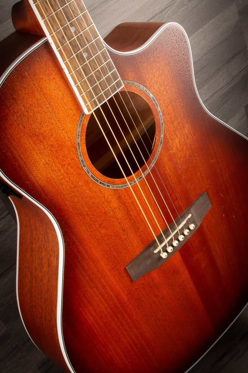 Cort GA MEDX Mahogany Open Pore Electro acoustic guitar