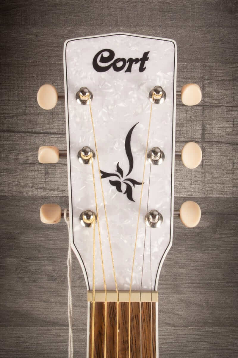 Cort Jade Classic Pastel Pink Open Pore Electro acoustic guitar