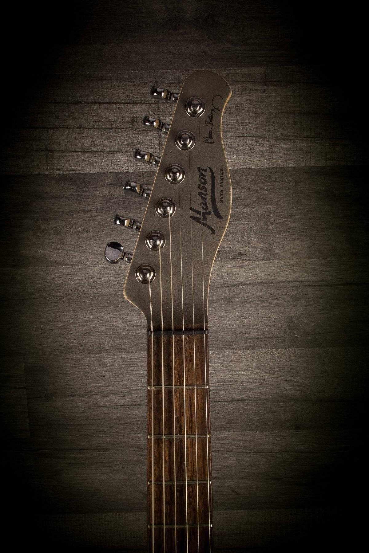 Manson Meta Series MBM-1 Matthew Bellamy Signature Guitar Starlight Silver