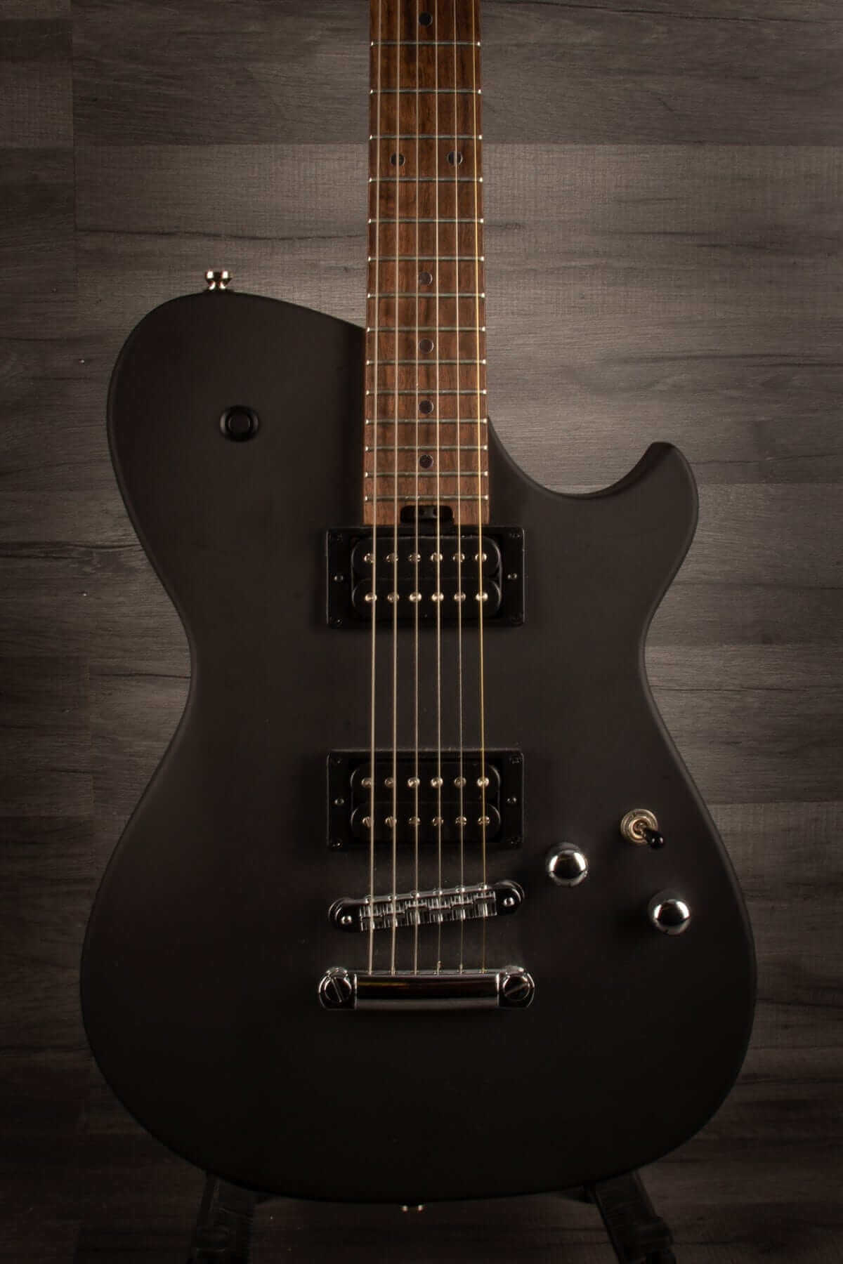 USED Manson Meta Series MBM-1 Matthew Bellamy Signature Guitar Satin Black