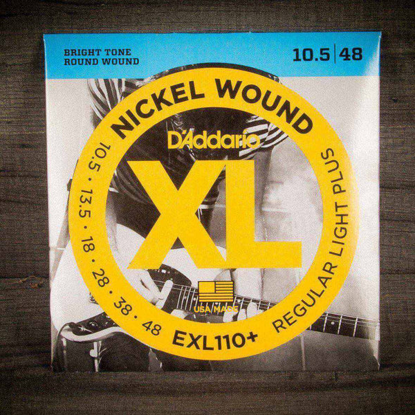 D'Addario EXL110+ 10.5-48 Electric Guitar Strings - MusicStreet