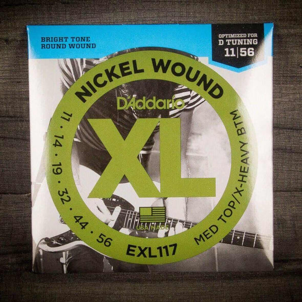 D'addario Strings D'Addario EXL117 11-56 Electric Guitar Strings