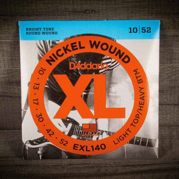 D'Addario EXL140 10-52 Electric Guitar Strings - MusicStreet