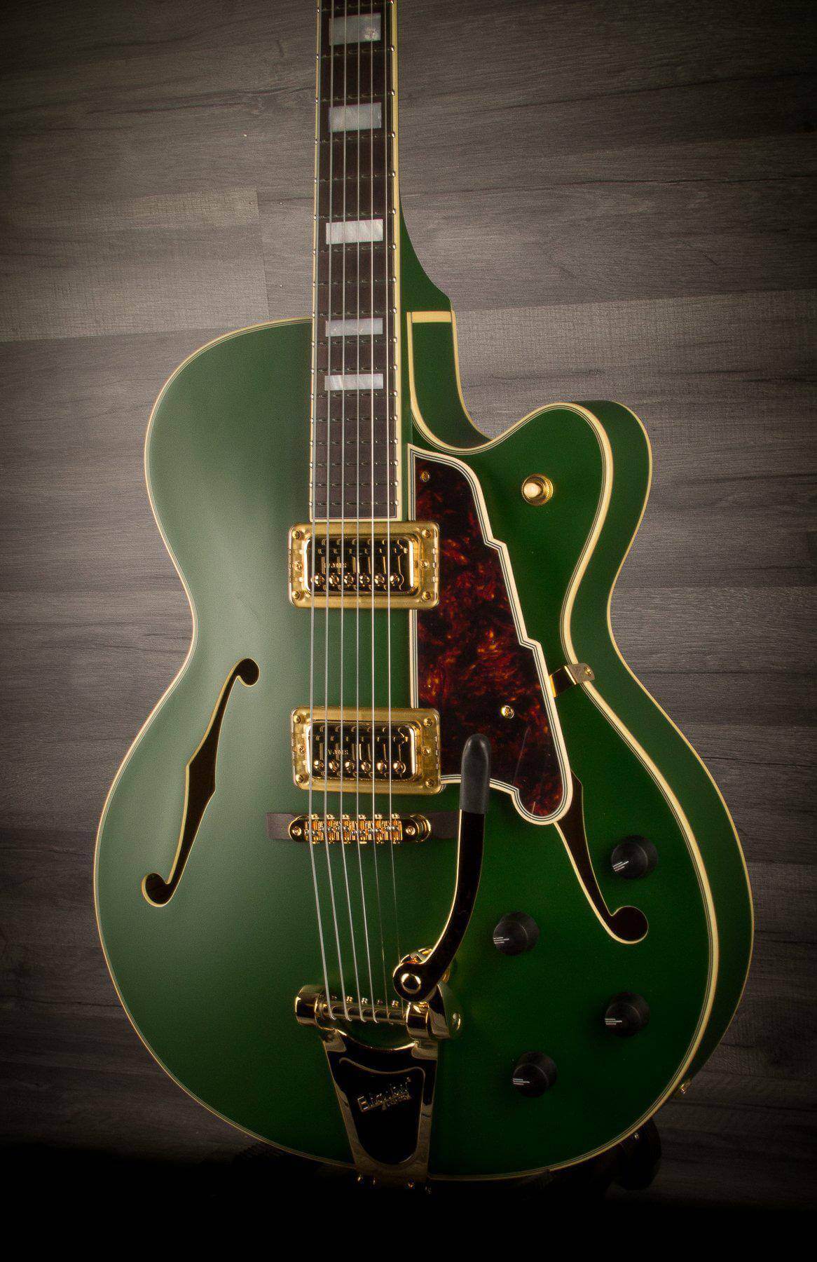 D'Angelico Deluxe 175 - Matte Emerald
