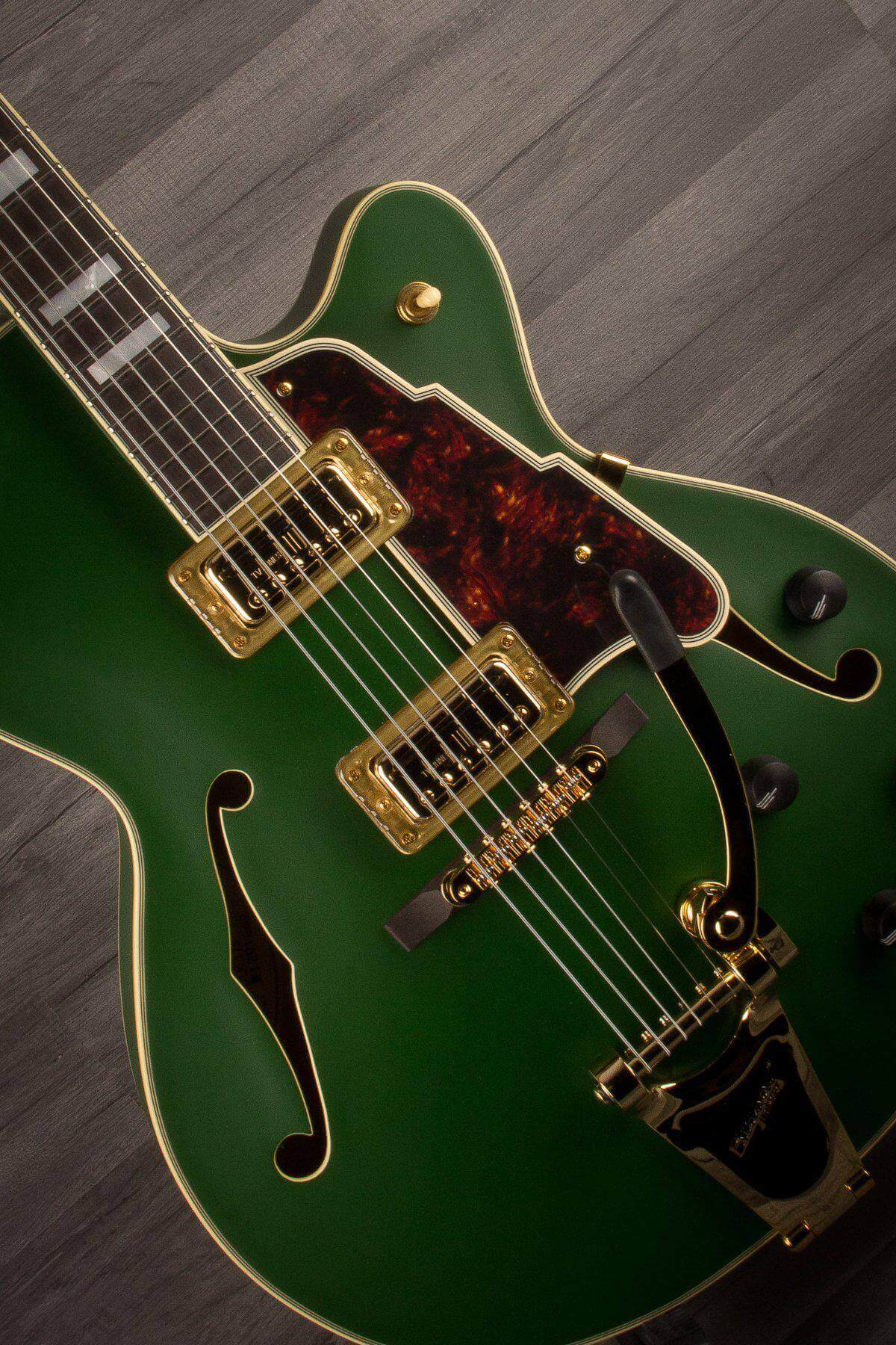 D'Angelico Deluxe 175 - Matte Emerald