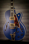 D'Angelico Deluxe 175 Matte Royal Blue - MusicStreet