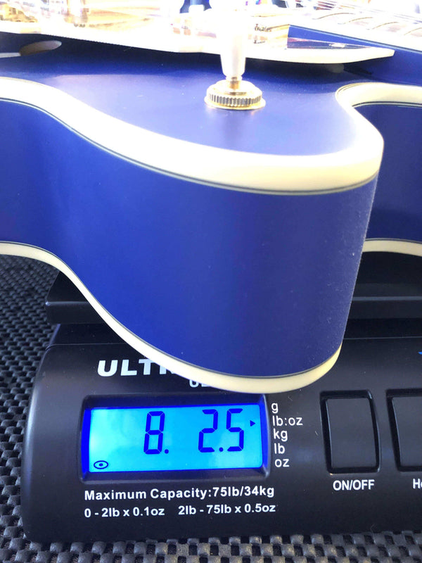 D'Angelico Archtop D'Angelico Deluxe 175 Matte Royal Blue