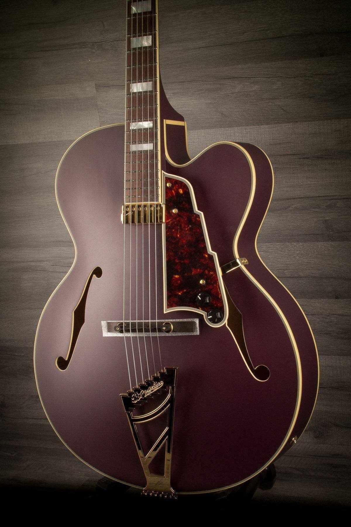 D'Angelico Deluxe EXL1 Matte Plum