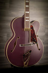 D'Angelico Archtop D'Angelico Deluxe EXL1 Matte Plum