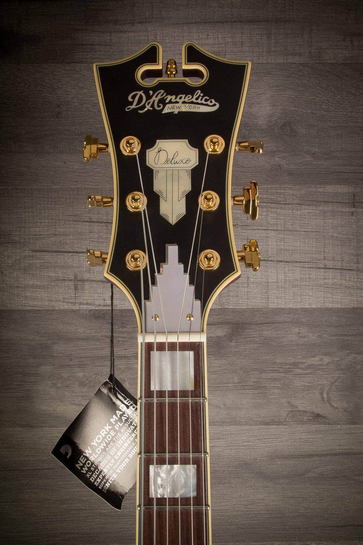 D'Angelico Archtop D'Angelico Deluxe EXL1 Matte Plum