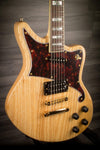 D'Angelico Electric Guitar D'Angelico Deluxe Bedford - Natural Swampash