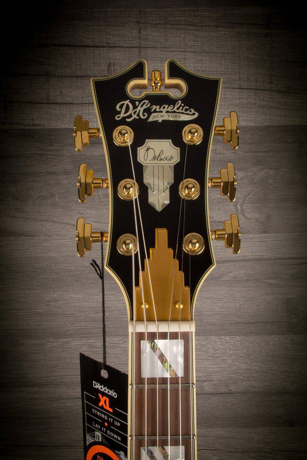 D'Angelico Electric Guitar D'Angelico Deluxe Bedford - Natural Swampash
