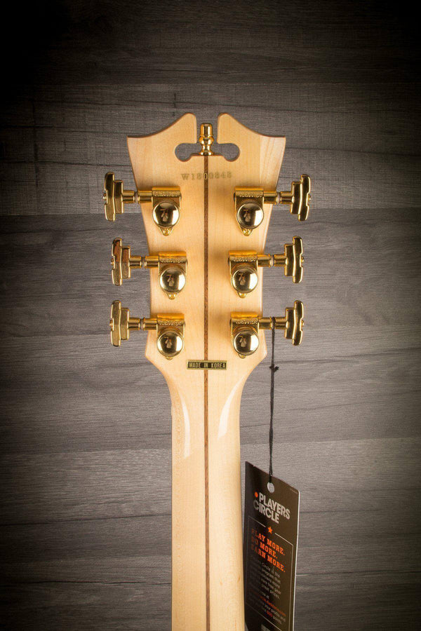 D'Angelico Electric Guitar D'Angelico Deluxe Bedford - Natural Swampash