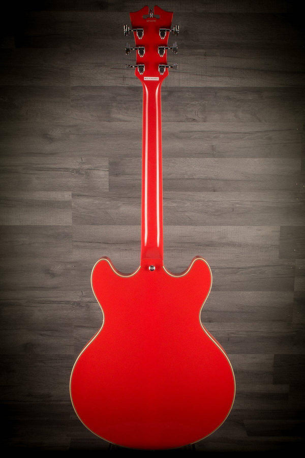 D'Angelico Electric Guitar D'Angelico Premier DC Stoptail - Fiesta Red