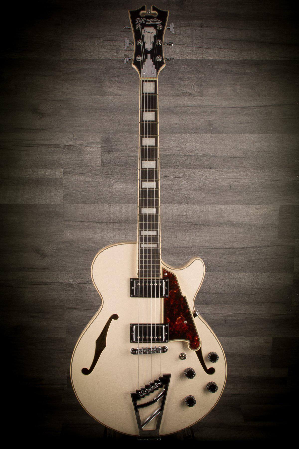 D'Angelico Electric Guitar D'Angelico Premier SS Stoptail - Champagne