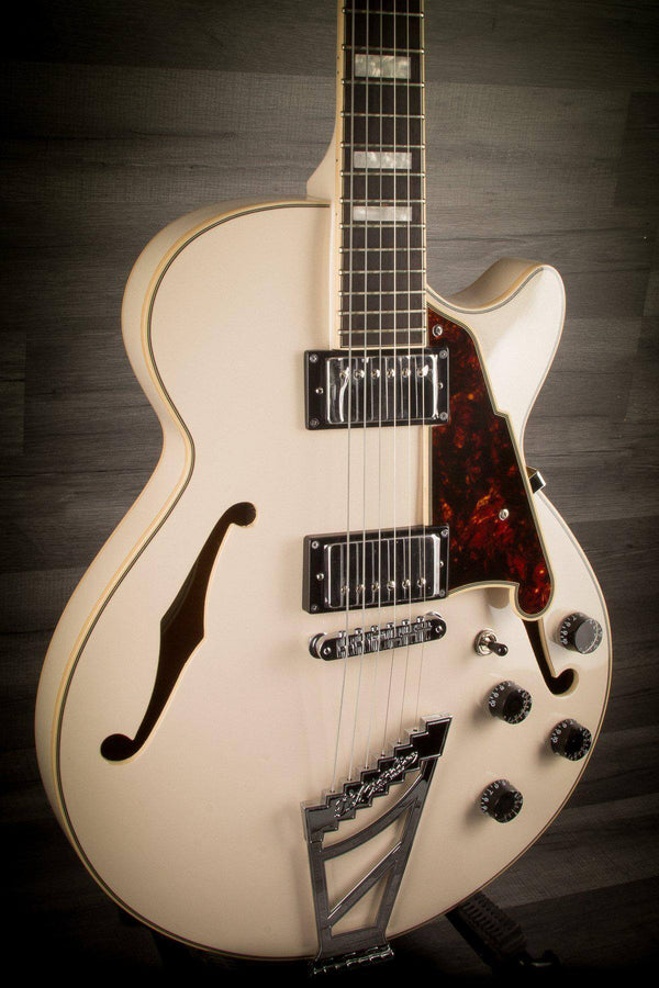 D'Angelico Electric Guitar D'Angelico Premier SS Stoptail - Champagne