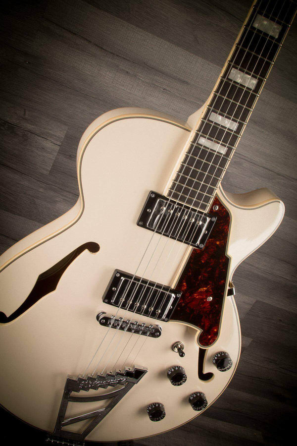 D'Angelico Electric Guitar D'Angelico Premier SS Stoptail - Champagne