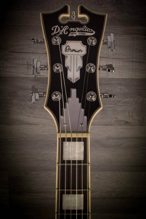 D'Angelico Electric Guitar D'Angelico Premier SS Stoptail - Champagne
