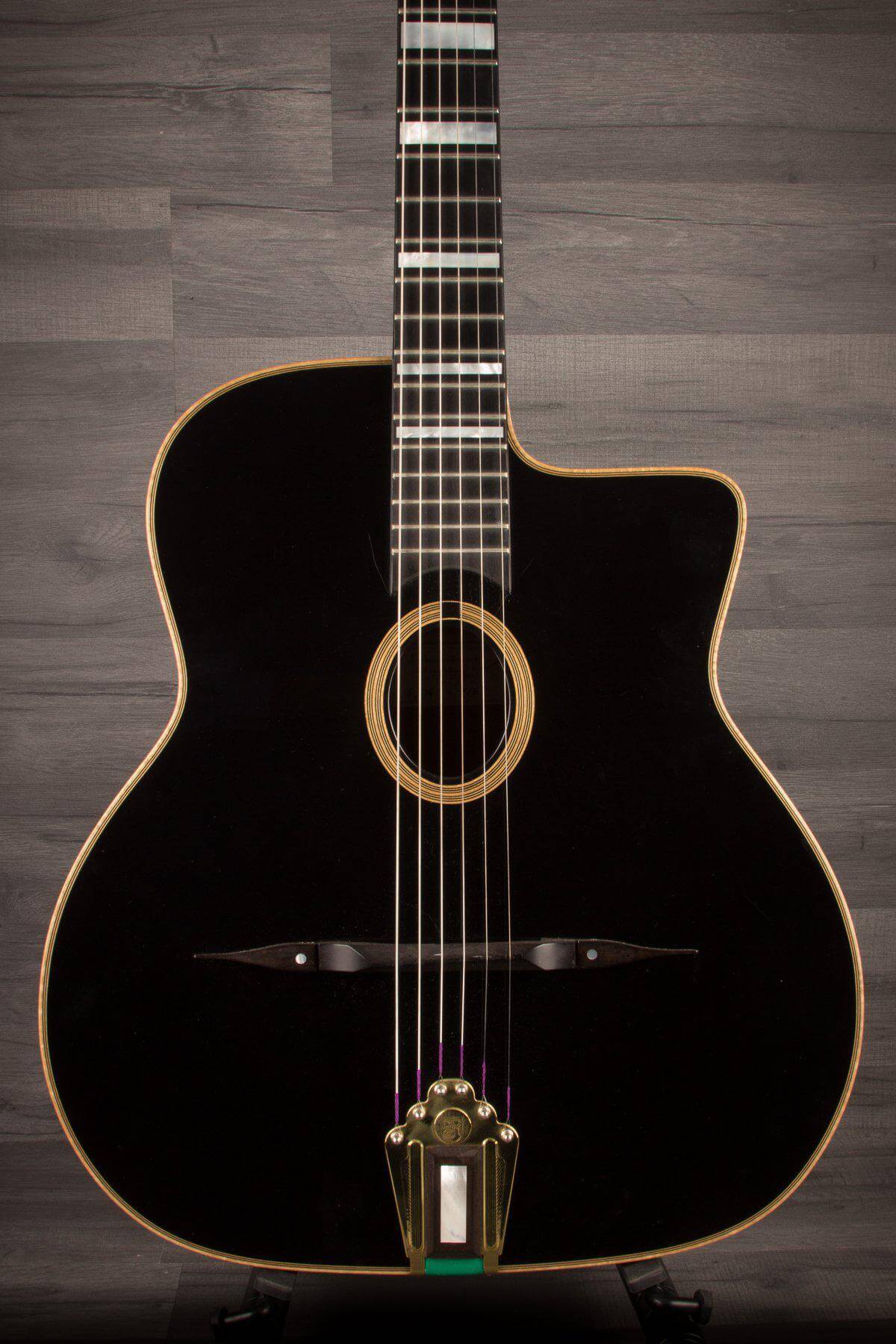 USED - Dell Arte Tuxedo Gypsy Jazz guitar including hard case