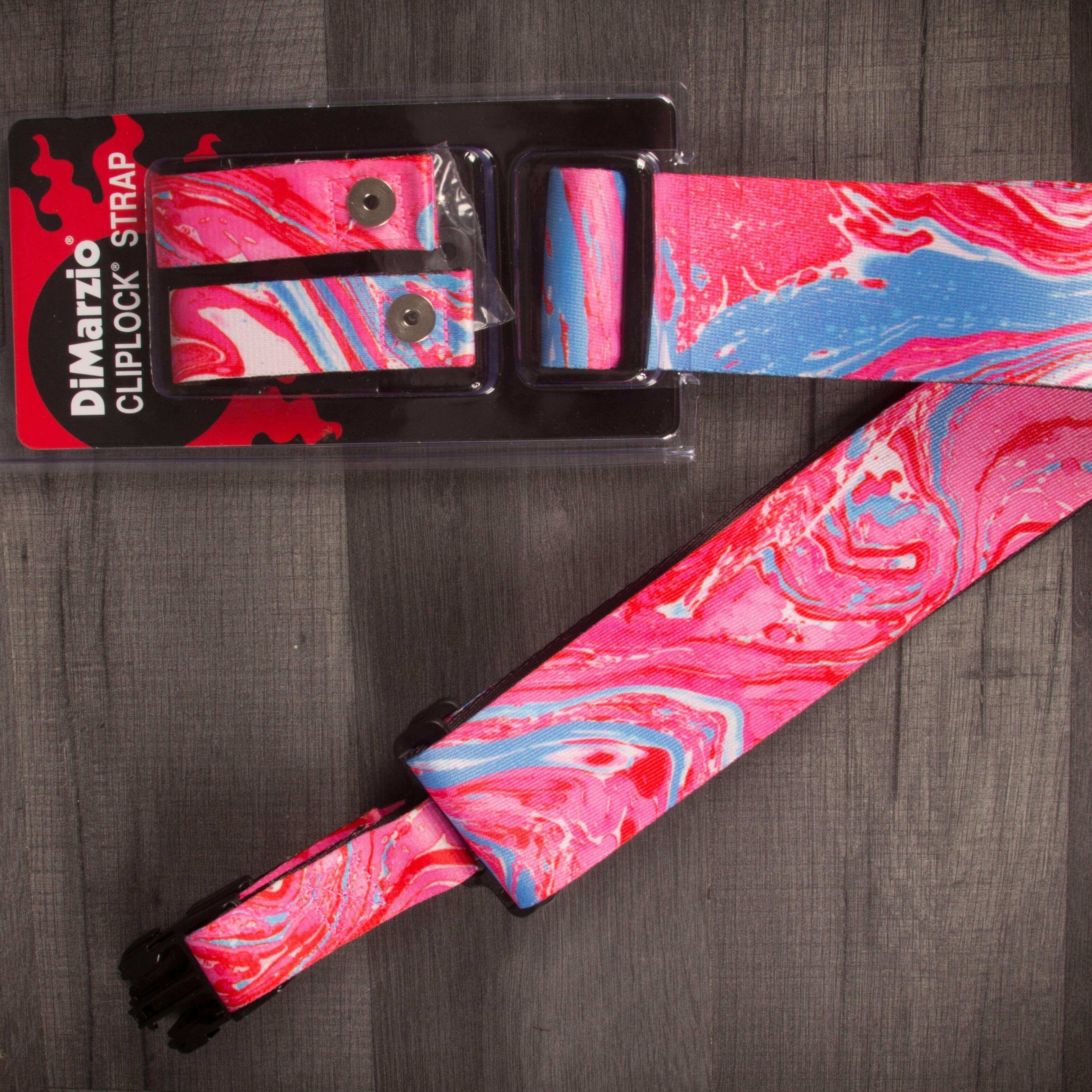 Dimarzio Accessories Dimarzio ClipLock® Steve Vai, Cherry Universe