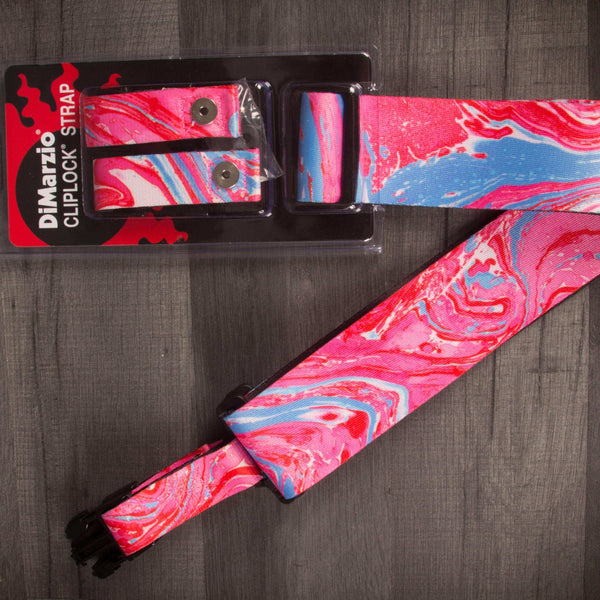 Dimarzio Accessories Dimarzio ClipLock® Steve Vai, Cherry Universe