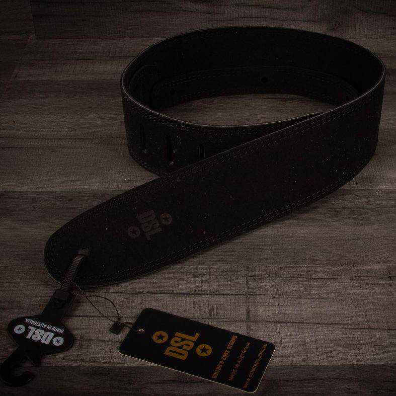 Dsl Sls25-1 Black Suede Guitar Strap