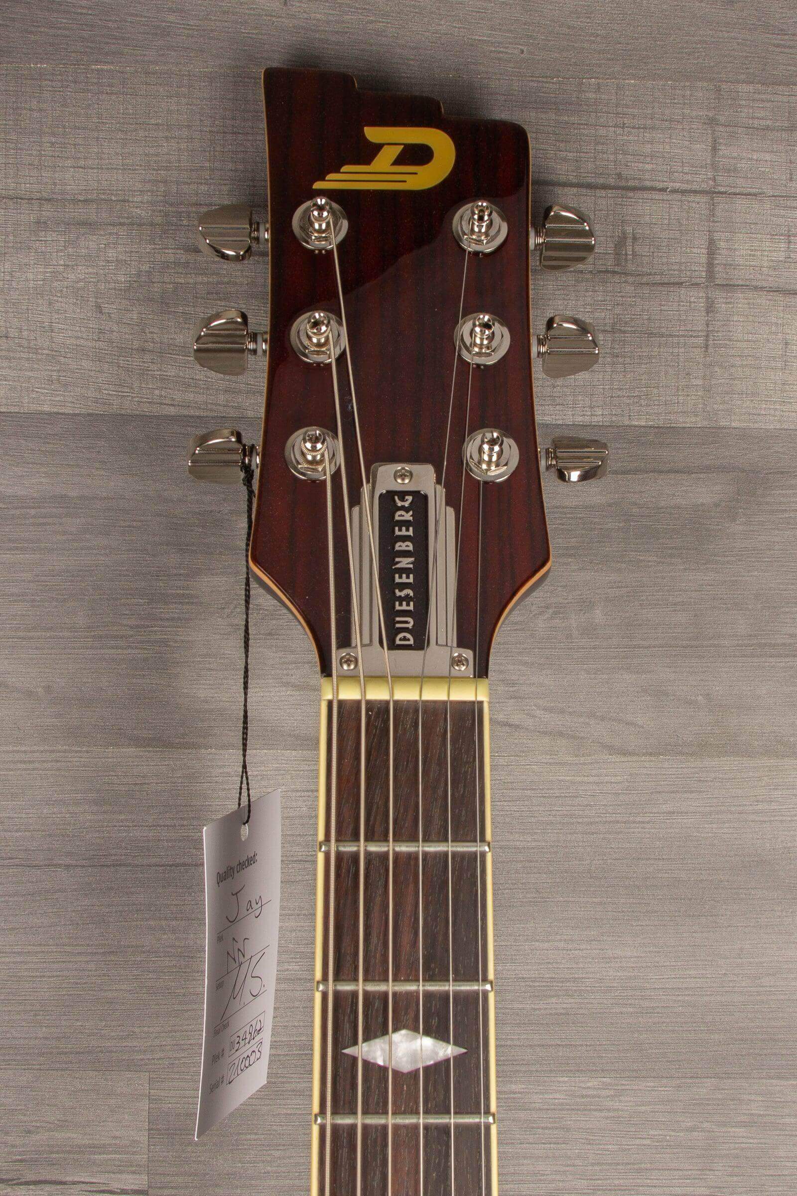 Duesenberg Starplayer TV Deluxe - Black - MusicStreet
