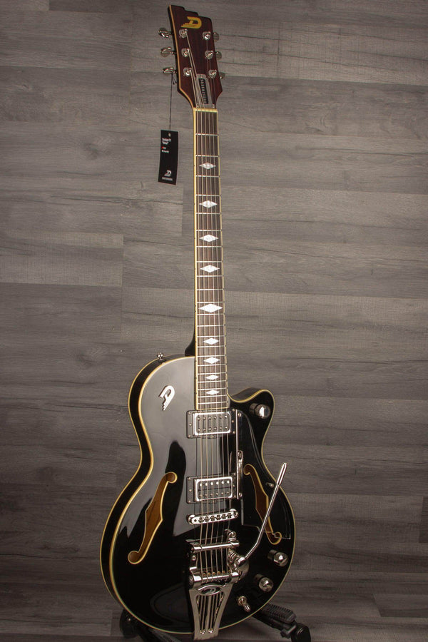 Duesenberg Starplayer TV Deluxe - Black - MusicStreet