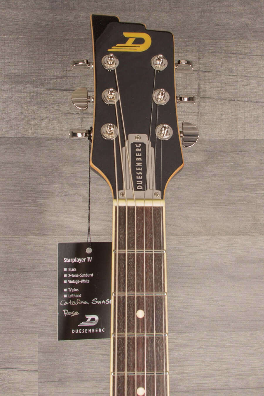 Duesenberg Starplayer TV Electric Guitar - Catalina Sunset Rose inc Hard case