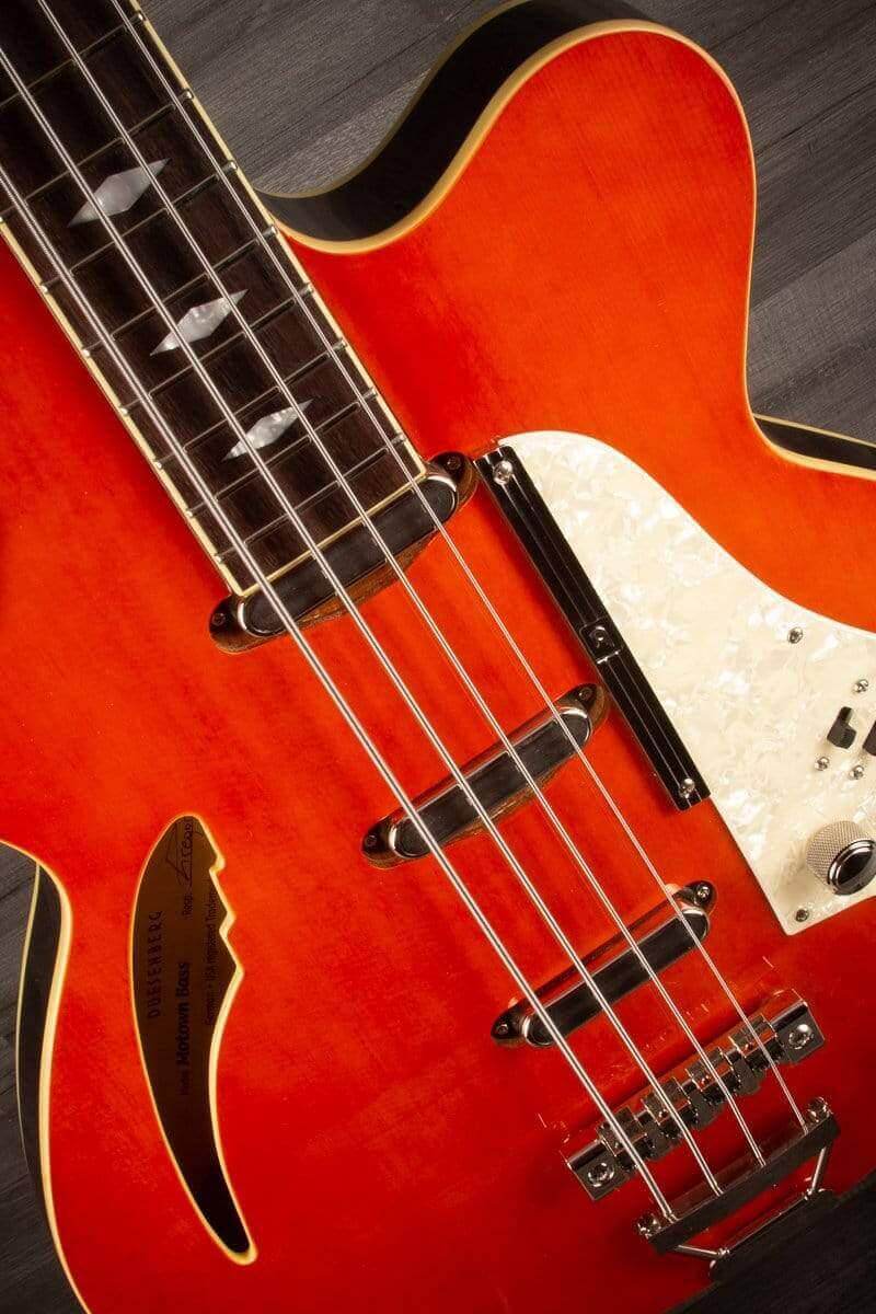 Duesenberg Motown bass Guitar - Vintage Orange