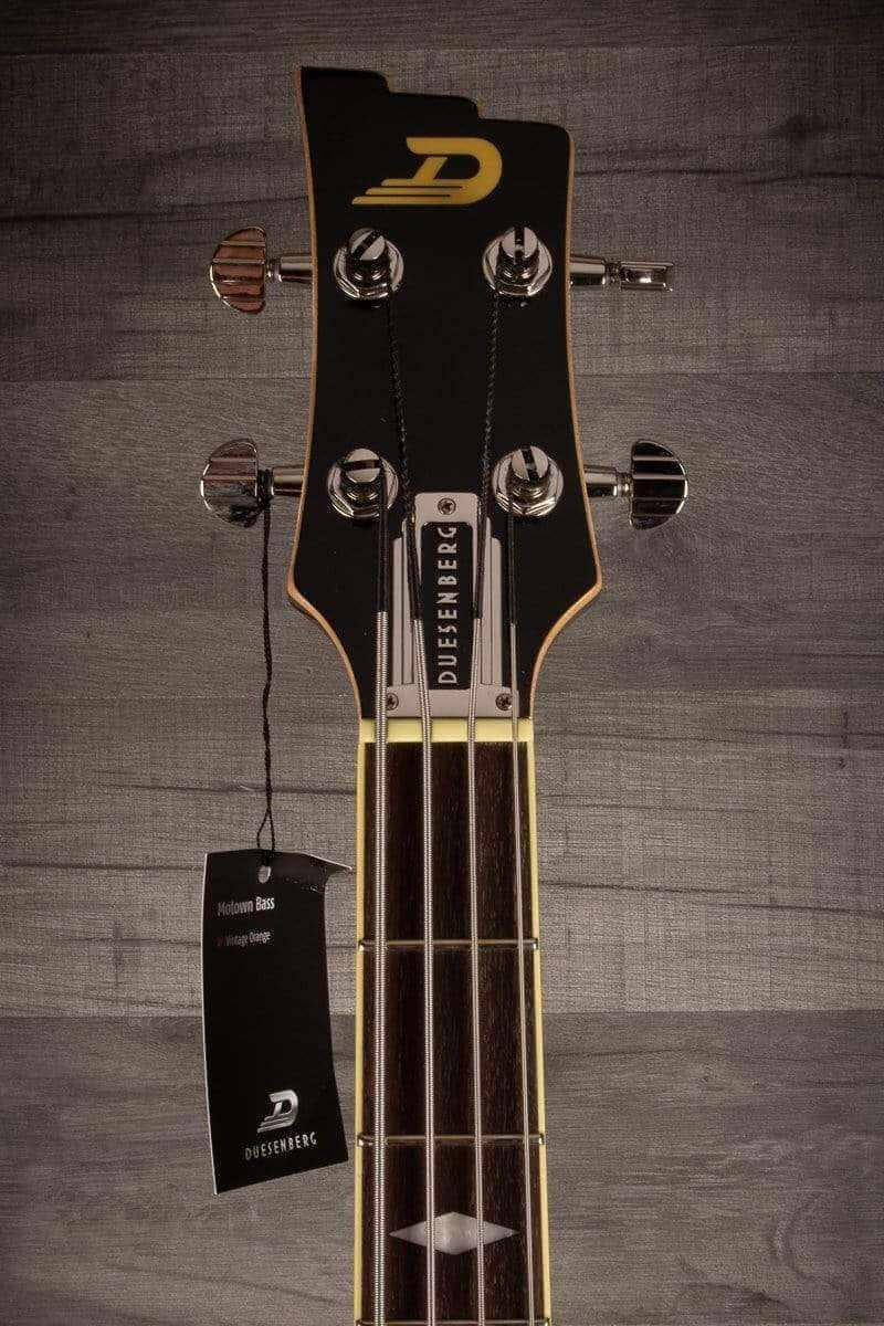Duesenberg Motown bass Guitar - Vintage Orange