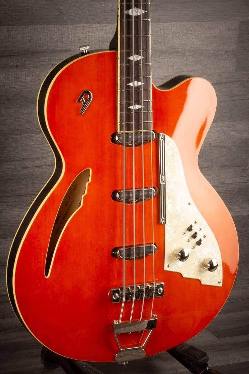 Duesenberg Motown bass Guitar - Vintage Orange